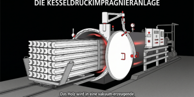 Kesseldruckimprägnierung