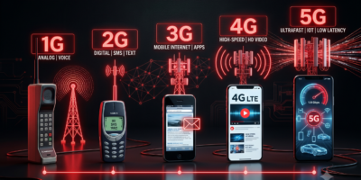 Mobilfunk in den Generationen