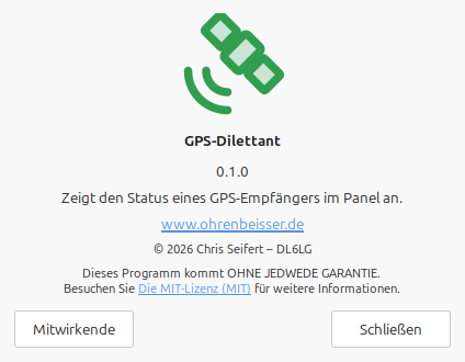 Über-Dialog des GPS-Dilettanten
